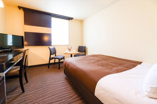 帯広天然温泉 ふく井ホテル 【ダブル:喫煙】17平米/ベッド幅140cm