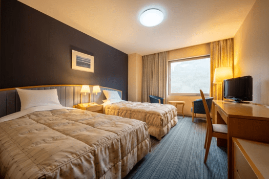 縄文のふる里　大湯温泉　ホテル鹿角 【禁煙】ツインルーム