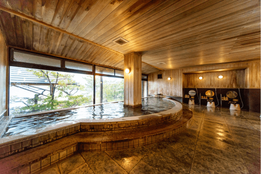 千年亭 ＜DP＞【素泊まり】東郷湖に浮かぶ「絶景露天風呂」はわい温泉の湯に癒される＜チェックイン21時まで＞