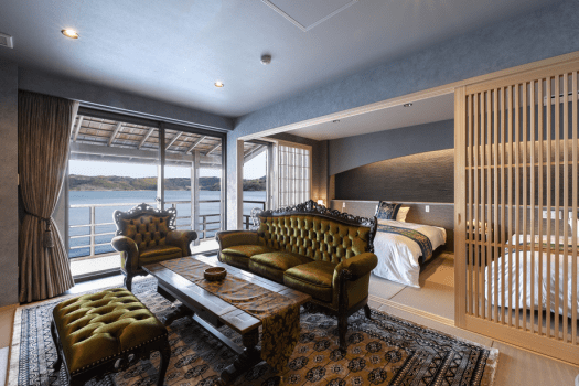 千年亭 2023年◆おひとり様用源泉露天風呂＋源泉内風呂＋サウナ＋水風呂◆和洋室ツイン／利久1・2