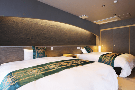 千年亭 2023年◆おひとり様用源泉露天風呂＋源泉内風呂＋サウナ＋水風呂◆和洋室ツイン／利久1・2