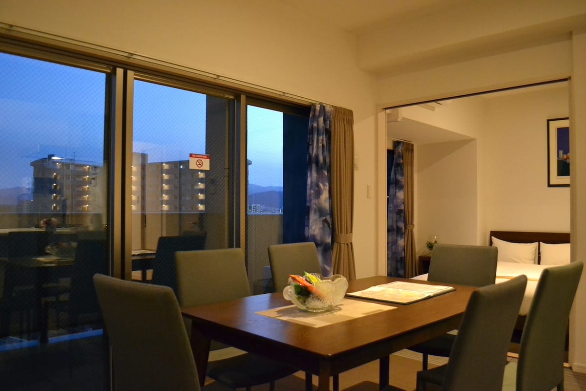 A.T. HOTEL HAKATA（A.T. ホテル博多） 【和む】駐車場確約プラン＜個室WiFi・キッチン＞※調理器具セット付き