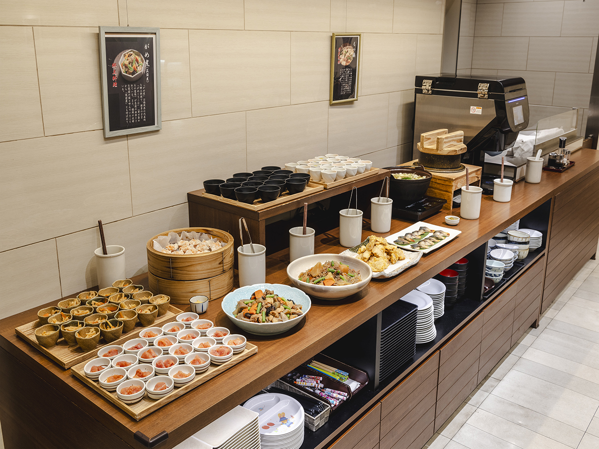 キャナルシティ・福岡ワシントンホテル ●【朝食ビュッフェ付き】ボンジュールプリュの朝食ビュッフェ付きプラン♪