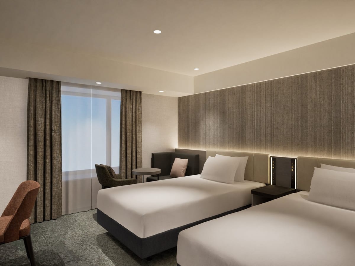 ホテル日航福岡 ツイン・シティサイド【禁煙】