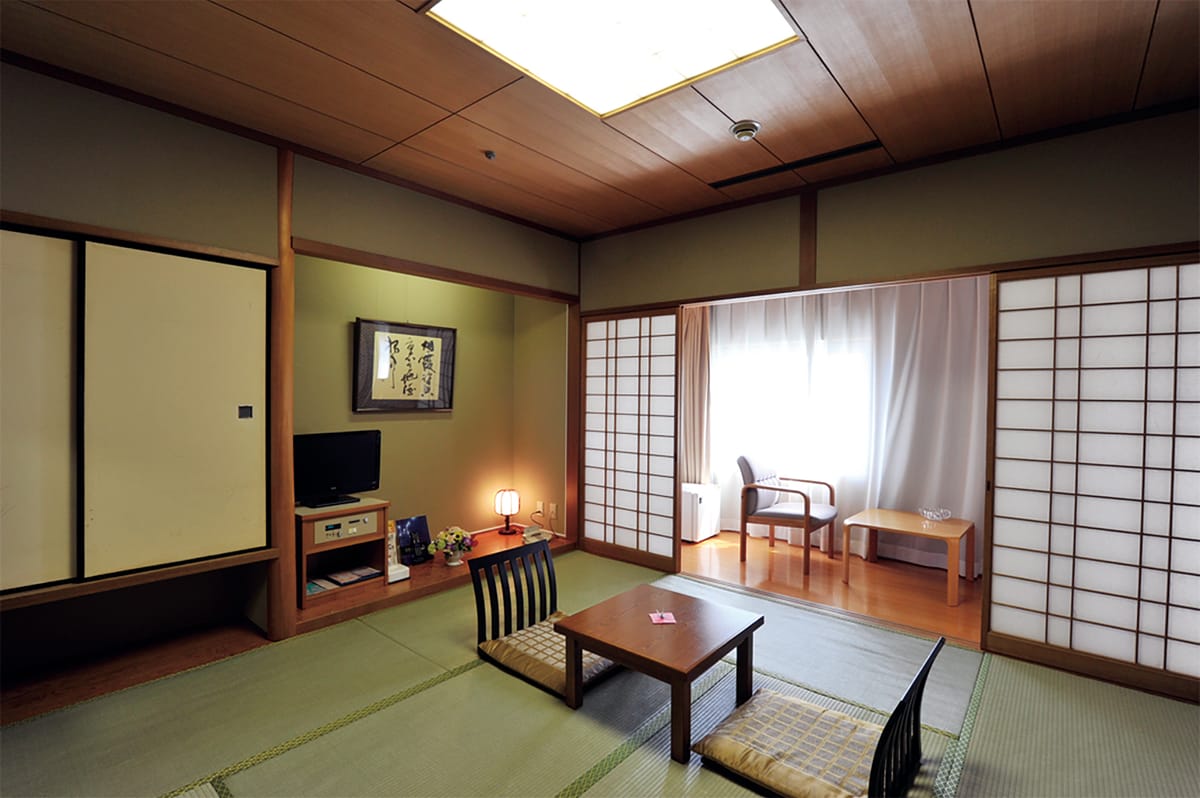 福岡リーセントホテル 和室8畳（部屋風呂有り）【禁煙】加湿空気清浄機完備