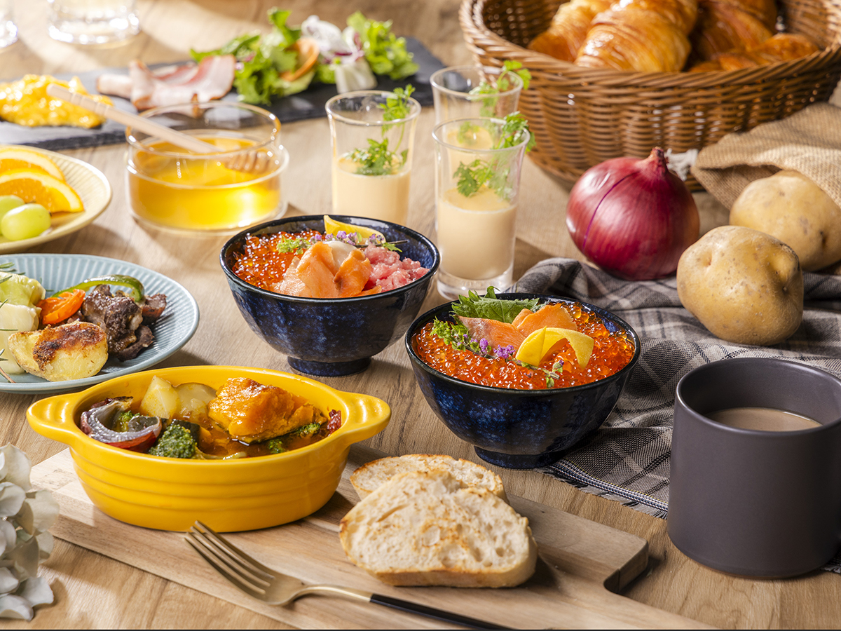 ホテルグレイスリー札幌 ★タイムセール：朝食付★【今だけ最大20％OFF】朝食クチコミ好評！「イクラ乗せ放題」の海鮮丼♪