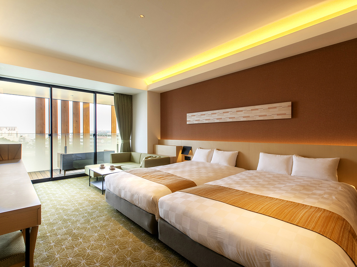 ガーデンテラス福岡ホテル＆リゾート スイートルーム│ジャグジー付［40平米］