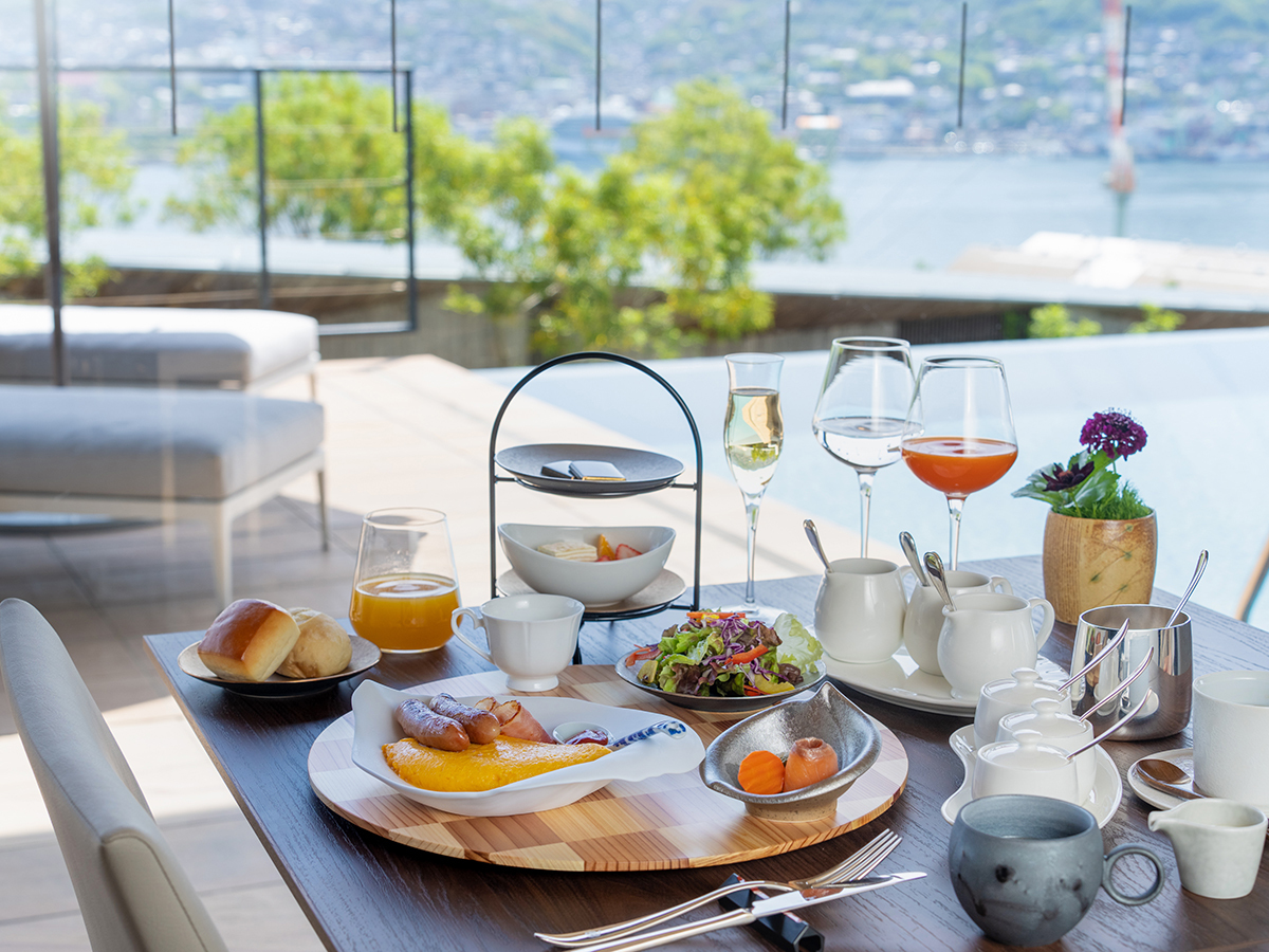ガーデンテラス長崎ホテル＆リゾート 【朝食付】“4種の朝食”からお好みをチョイス◇朝日できらめく長崎港とともに始まる「優雅な一日」