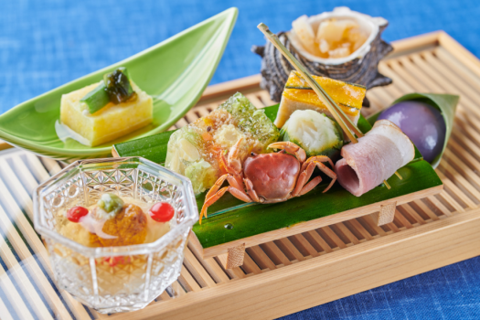 北陸　福井　あわら温泉　美松 別邸【美悠】温泉露天風呂付きスイート／夕食：基本懐石／朝食：和定食＜部屋食＞