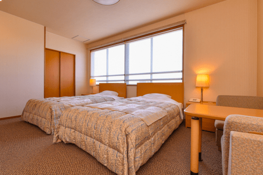 北陸　福井　あわら温泉　美松 【ユニバーサルルーム】ツイン［15.6平米］