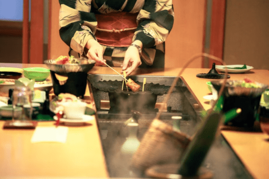 夫婦露天風呂の宿 吟松 ★交通付きパック★【スタンダード】~源泉かけ流し露天風呂付き客室で過ごす~ 基本2食付プラン