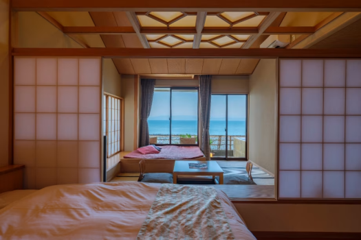 夫婦露天風呂の宿  吟松  【禁煙】＜おまかせ露天付＞海側５階or６階 5帖+ツイン+まどろみ