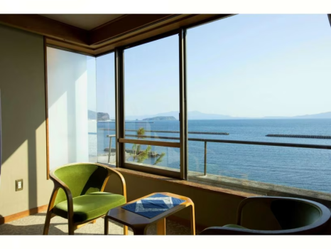 夫婦露天風呂の宿  吟松  【禁煙】海側和室【１２．５帖】