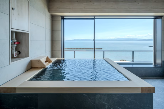 夫婦露天風呂の宿  吟松  露天風呂付きモダン和洋室 ~砂乃音~