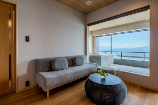 夫婦露天風呂の宿  吟松  露天風呂付きモダン和洋室 ~砂乃音~