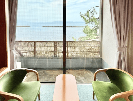 夫婦露天風呂の宿  吟松  【禁煙】＜陶器型露天風呂付き＞海側３階和室12.5畳