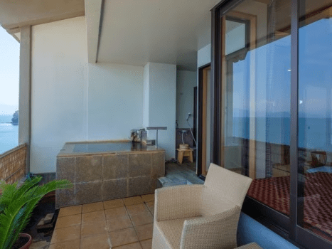 夫婦露天風呂の宿  吟松  【禁煙】＜おまかせ露天付＞海側５階or６階 5帖+ツイン+まどろみ