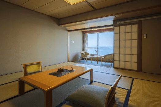 夫婦露天風呂の宿  吟松  【禁煙】8階確約　海側和室【12.5帖】