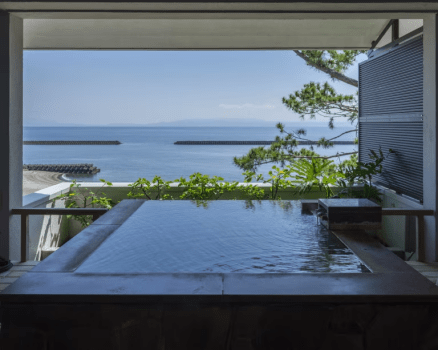 夫婦露天風呂の宿 吟松 【禁煙】夫婦露天風呂付専用棟 ★大人2名限定★ 海側3階洋室