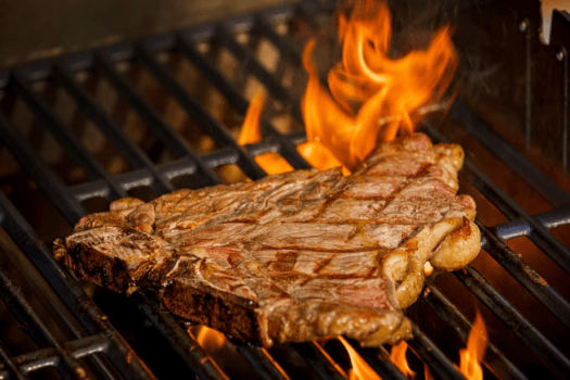 グランピング五感 《五感オリジナル BBQ コース》 Tボーンステーキ&地産地消の新鮮野菜を本格BBQガスグリルで味わう贅沢プラン♪博多南駅まで無料送迎サービスあり!