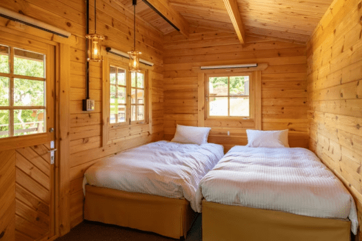 グランピング五感 【ログハウスタイプ】90平米~<デッキ付き>フォレストテラス