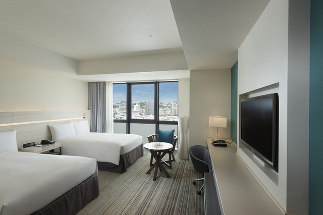 ヒルトン沖縄北谷リゾート シティービュールーム(ツインベッド)