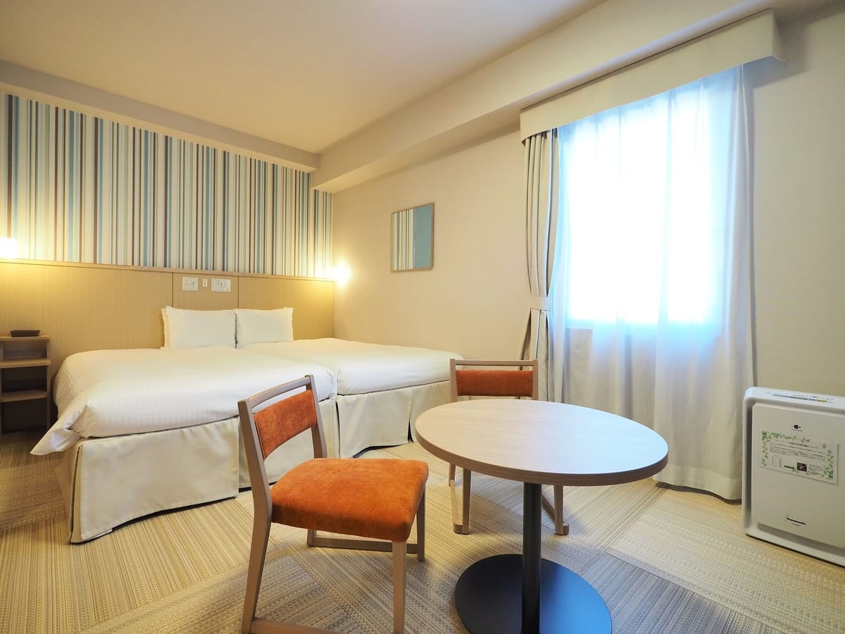 日和ホテル舞浜 ツインルーム2～4名■禁煙　22平米【お子様も安心♪床材畳使用】