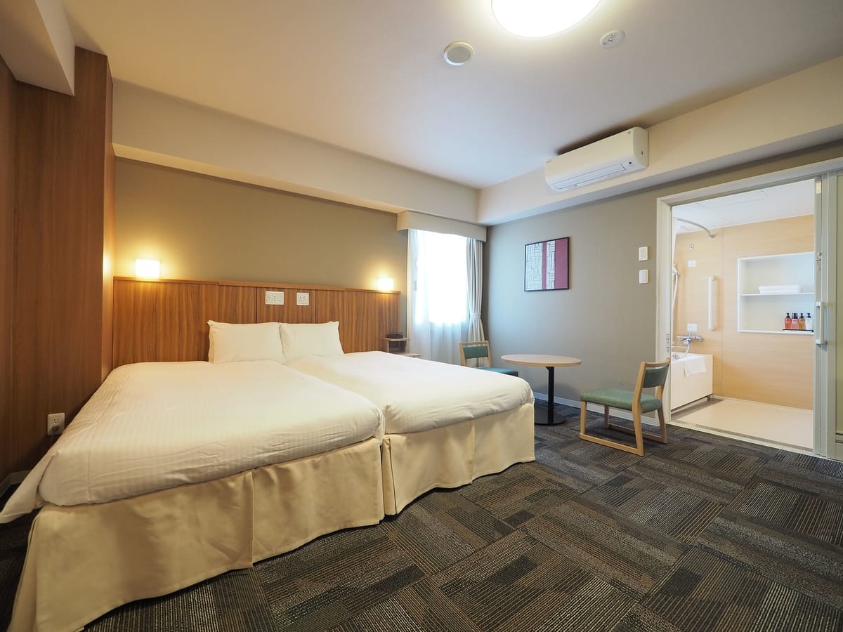 日和ホテル舞浜 デラックスツインルーム　30平米 ■禁煙　【バリアフリー対応】