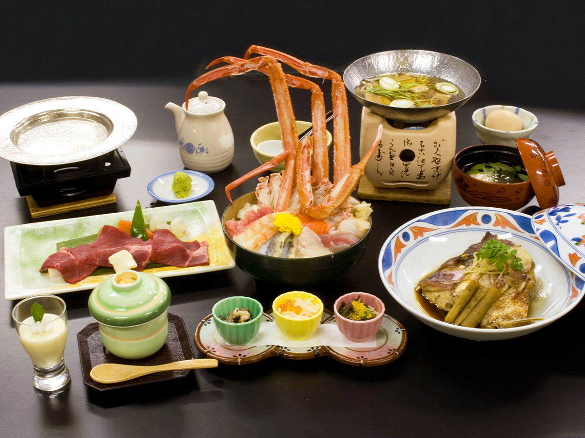 保性館 「蟹海鮮丼」プラン