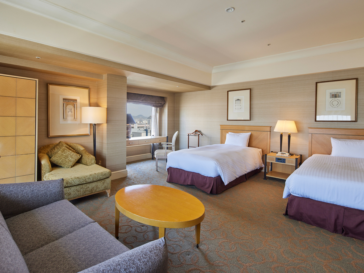 神戸ベイシェラトン ホテル＆タワーズ シェラトン・ジュニアスイート★自家源泉かけ流しの温泉＆駐車場無料（食事なし）