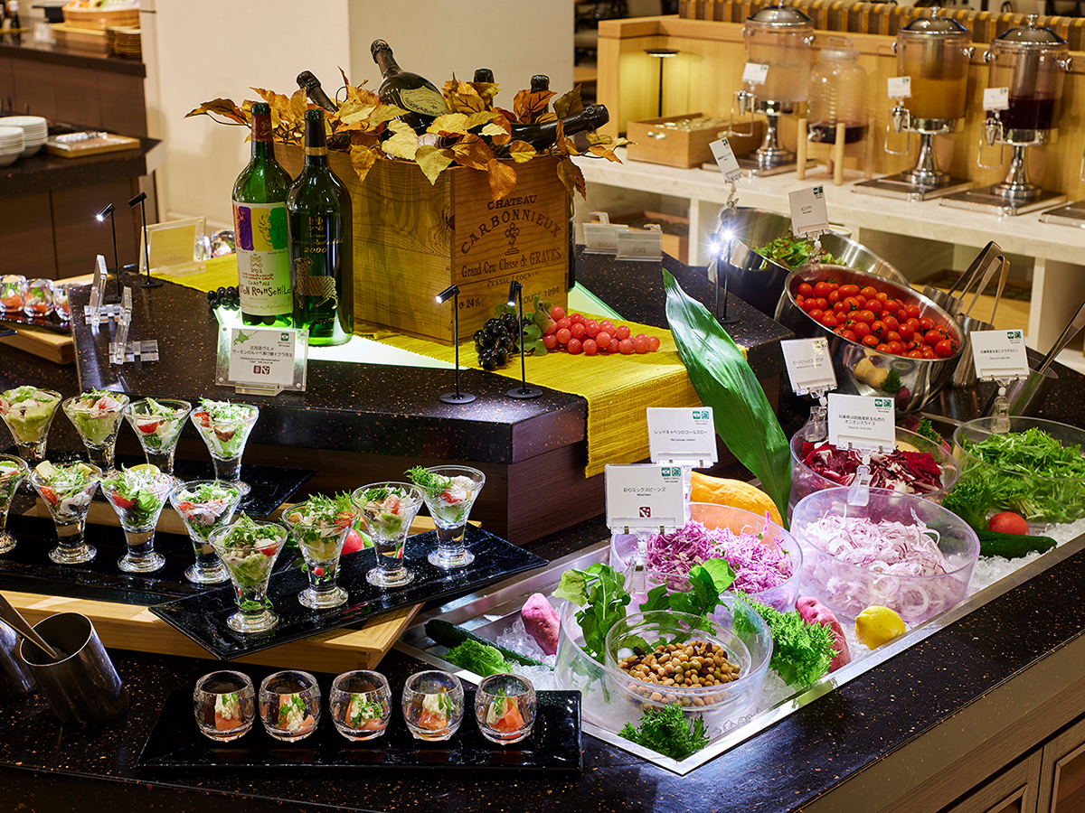 神戸ベイシェラトン ホテル＆タワーズ 多彩な和洋のラインナップが食べ放題♪地産地消のディナーブッフェ＆朝食バイキング２食付プラン
