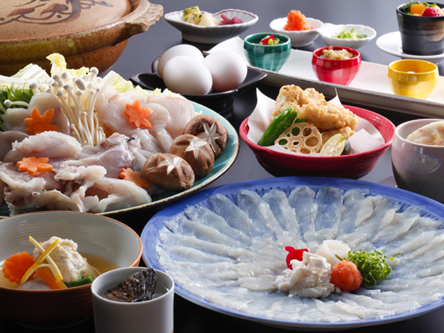 夢海游 淡路島 【個室料亭】《淡路島ブランド》淡路島3年とらふぐを味わいつくすふぐづくし