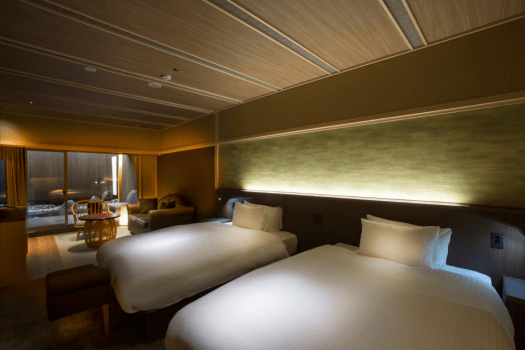 Hotel 侑楽 京八坂 露天風呂付テラス&坪庭付和風ツインB