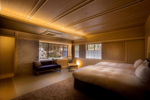 Hotel 侑楽 京八坂 半露天風呂付和洋室B