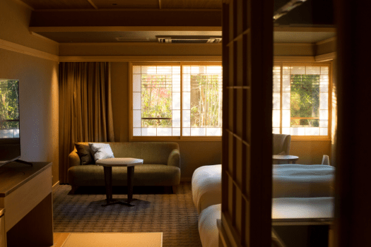 Hotel 侑楽 京八坂 和風ツインC(インルーム青石和風呂付)
