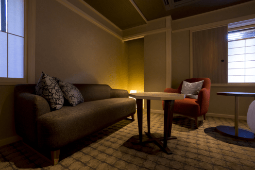 Hotel 侑楽 京八坂 和風ツインD(オープンエア青石和風呂付)