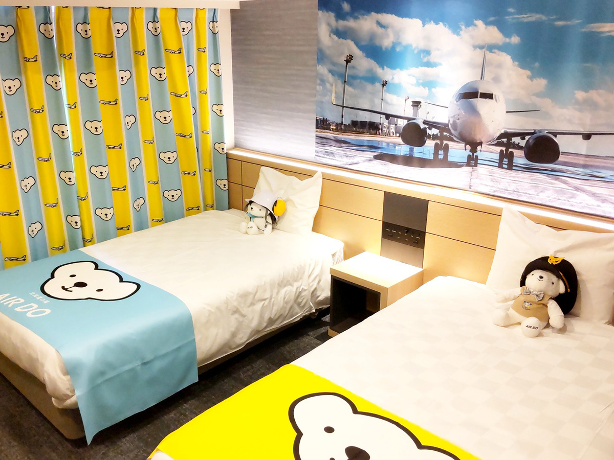 変なホテルプレミア名古屋 伏見駅前 AIRDO コラボルーム