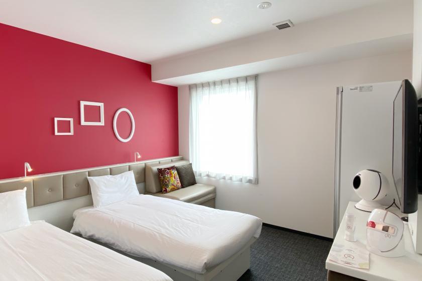 変なホテル東京 銀座 とことん美にこだわった「美YOU人ROOM」でセルフエステ!<ソフトドリンク・アルコール・軽食ご用意のラウンジ利用可>