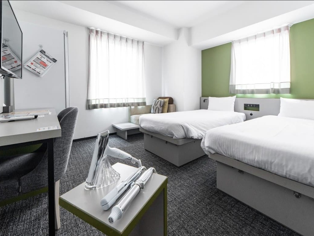 変なホテル東京 銀座 ReFaコーナーツインルーム【禁煙】