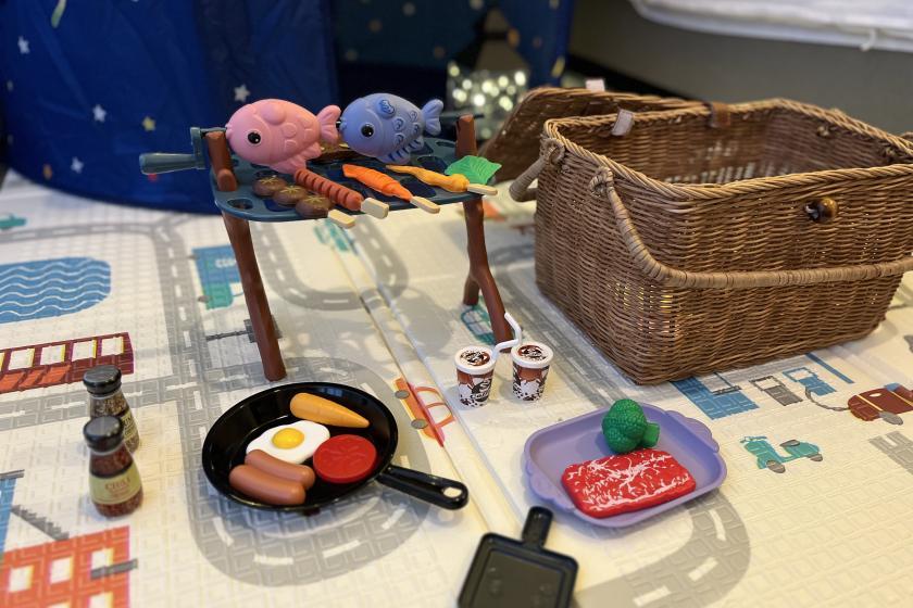 変なホテルプレミア 京都駅八条口前 お部屋でキャンプごっこ!キッズキャンパープラン<食事なし>