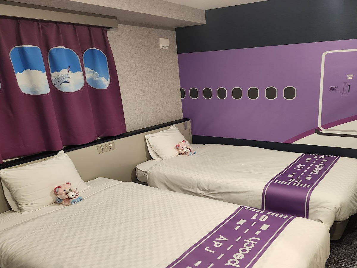 変なホテル福岡 博多 嬉しい特典付き【Peachコラボルーム】 お土産付きプラン♪ ＜宿泊者限定ラウンジ利用無料＞