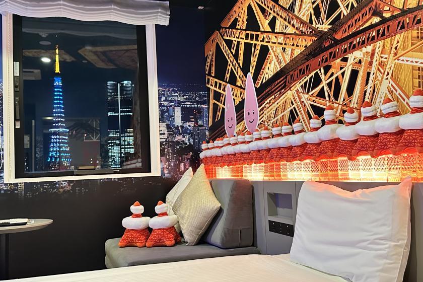変なホテル東京 浜松町 【1日1室限定】TOKYO TOWER x 変なホテル 東京タワーコラボルームに泊まろう！＜朝食付＞