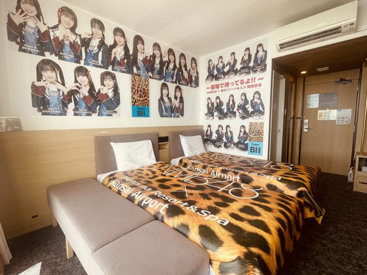 変なリゾート＆スパ  関西空港（旧　変なホテル関西空港） NMB48 「TeamBⅡ」コラボレーションルーム　（朝食付き）