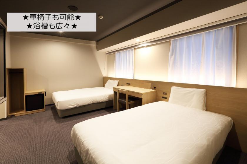 変なホテル金沢 香林坊 ユニバーサルルーム★客室を広々使用したい方にもオススメ〈朝食付〉