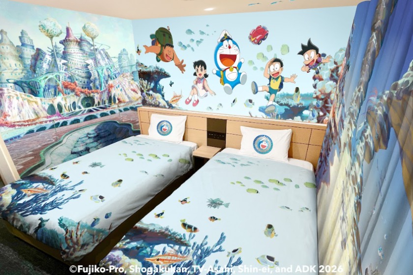 変なホテル大阪 なんば 【映画ドラえもん 新・のび太の海底鬼岩城】「映画ドラえもんルーム」特典付プラン<朝食付き>