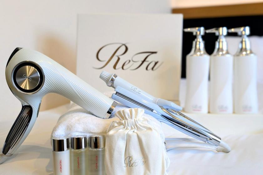 変なホテル大阪 なんば 変なホテル x【ReFa】ルーム増室記念　ReFaビューテックシリーズミニボトルセットポーチ50mL付<朝食付き>