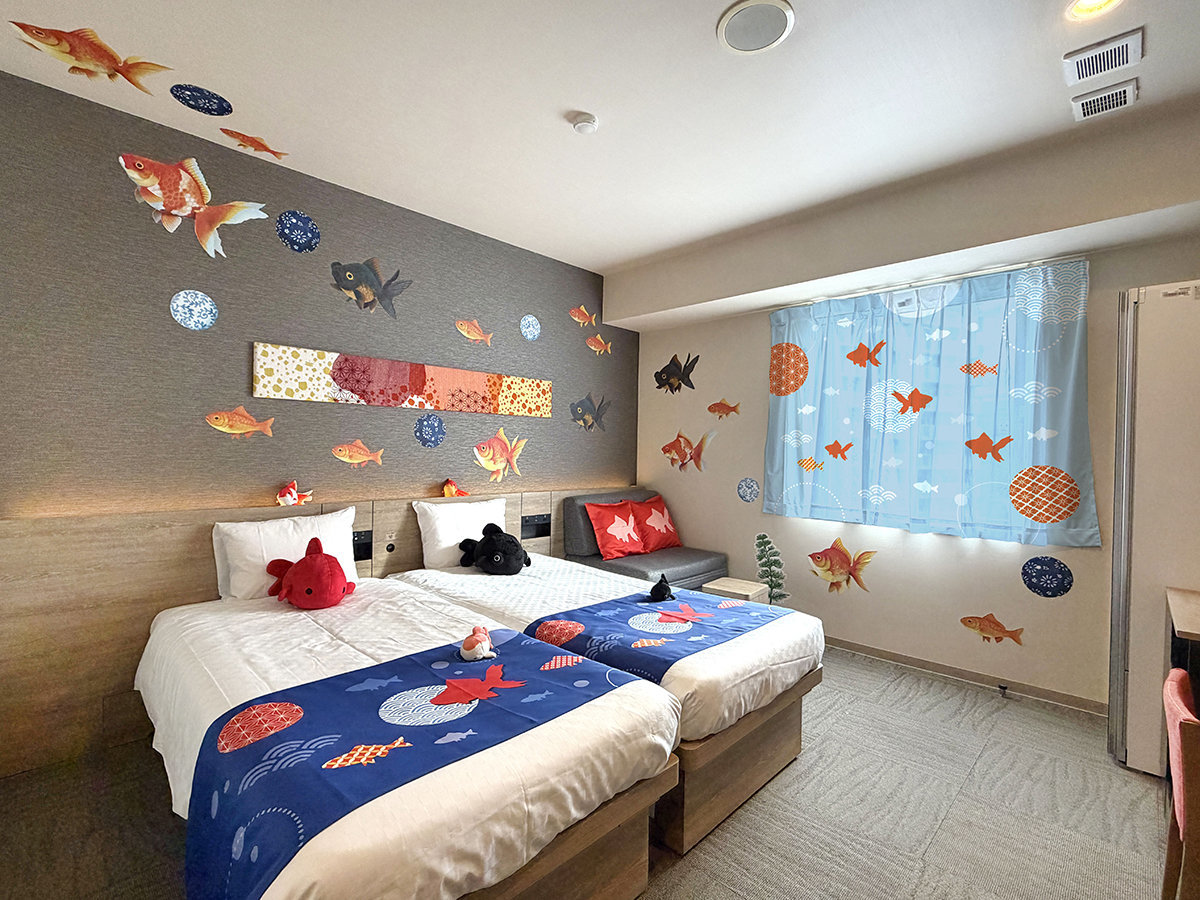 変なホテル東京 西葛西 金魚ルーム（デラックスツイン）