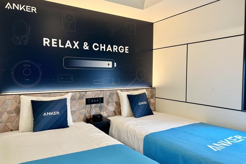 変なホテル大阪 心斎橋 【Anker】コラボルーム【ツイン/禁煙】