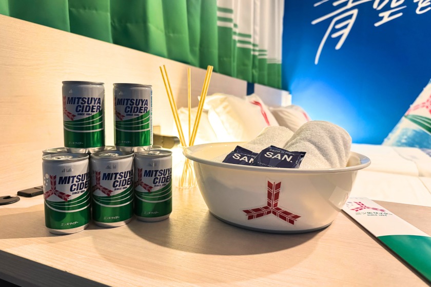 変なホテルプレミア 東京 浅草田原町 【ホテル初コラボ！】「三ツ矢サイダールーム」朝食付