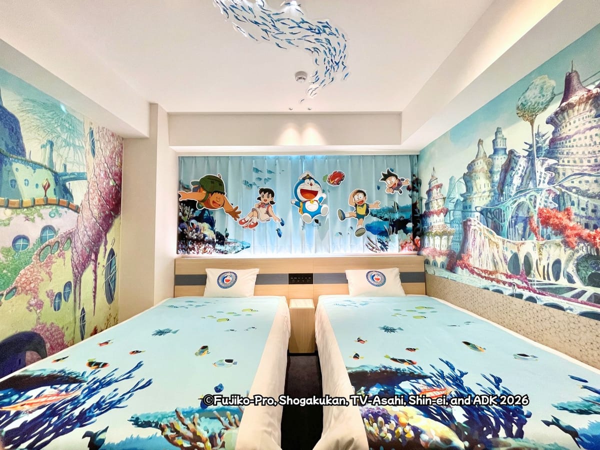 変なホテル鹿児島 天文館 【映画ドラえもん 新・のび太の海底鬼岩城】「映画ドラえもんルーム」特典付プラン＜朝食付き＞